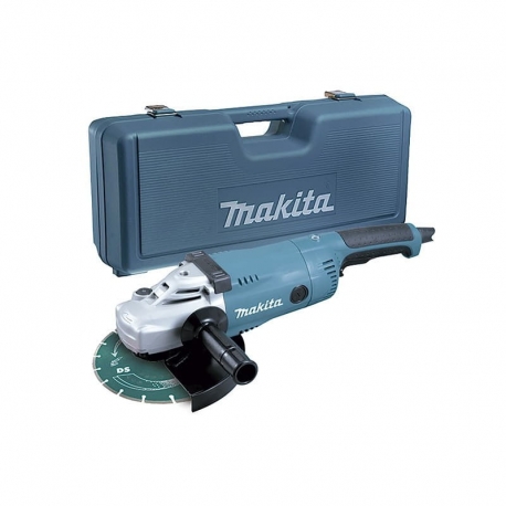 Amoladora makita ga9020rkd 2200w 230mm con maletin disco diamante