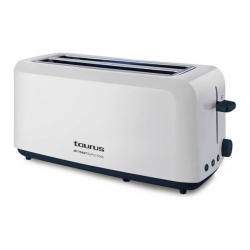 Tostador dos ranuras taurus mytoast 1450 w blanco