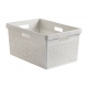 Cesta ordenacion bohol 40 l blanco