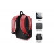 Mochila para portatil subblim antirrobo urban lock 16" rojo