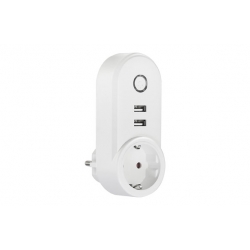  enchufe inteligente muvit io wifi con 2 usb enchufe smart wi-fi. 