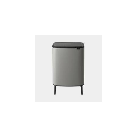 Cubo brabantia bo hi touch bin 60 l mineral grey